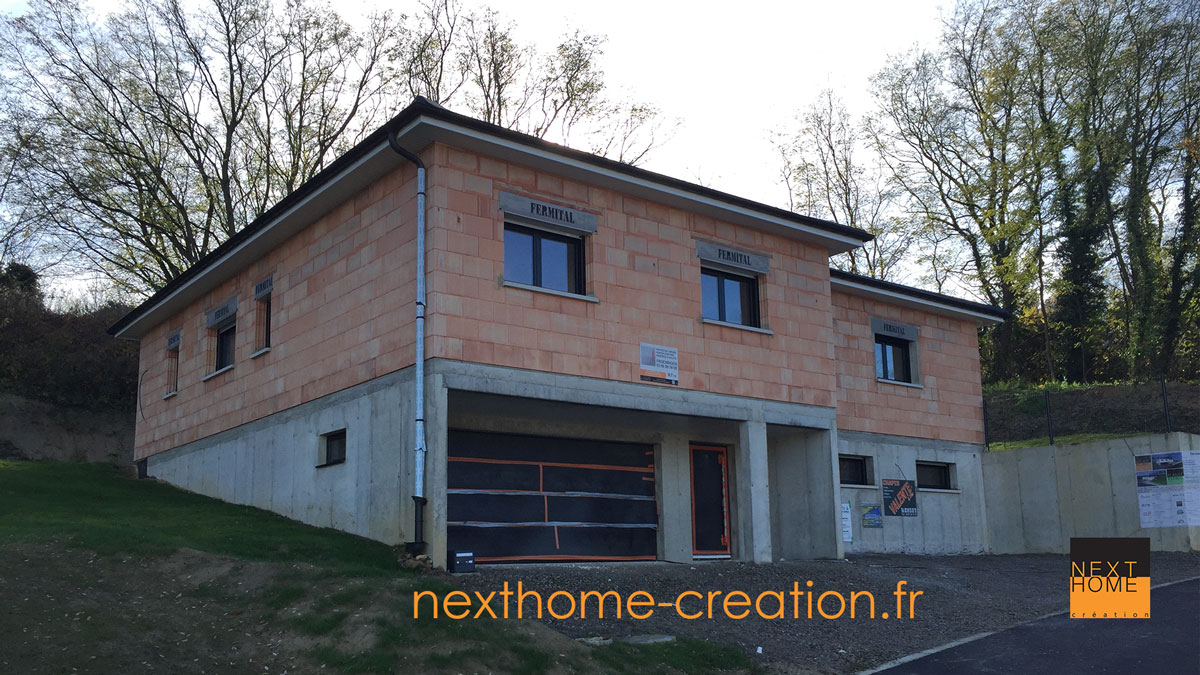 Plain Pied en cours de construction - Nexthome Création Plain Pied en cours de construction - Nexthome Création